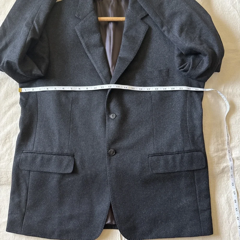 Pronto Uomo Couture 100% Cashmere Blazer Black 44 Short Luxury Coat